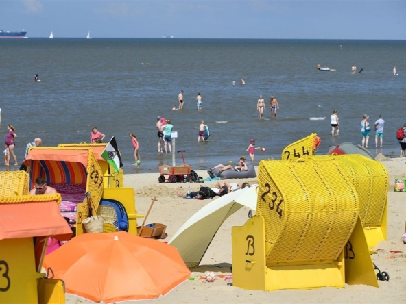 gepflegter Sandstrand