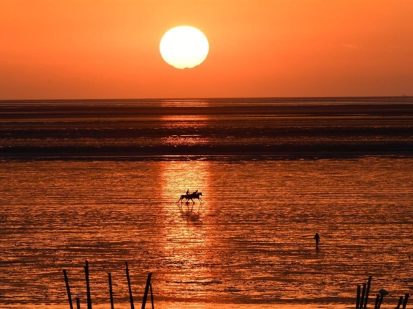 Sonnenuntergang Strand