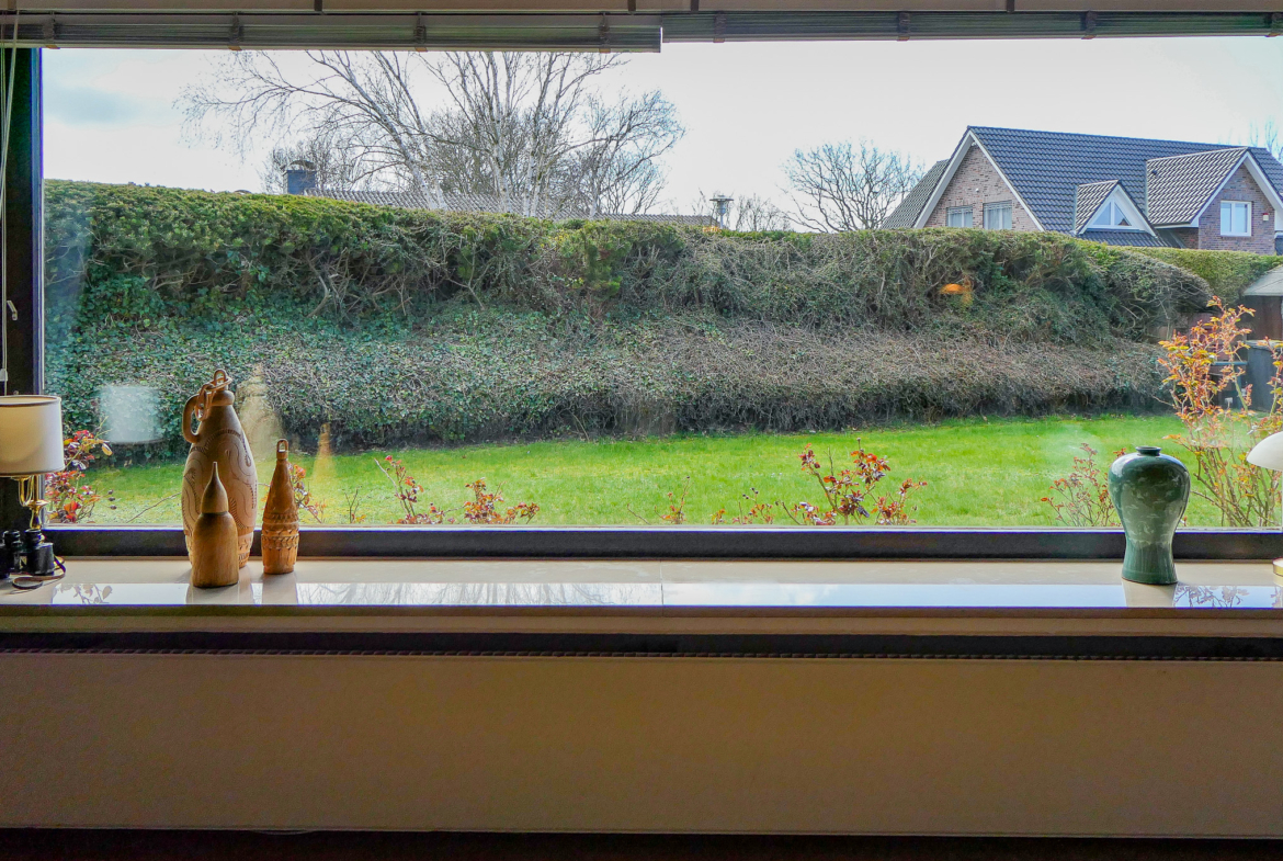 große Fensterfront Wohnzimmer