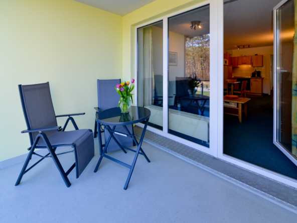 Balkon zum Wohnzimmer