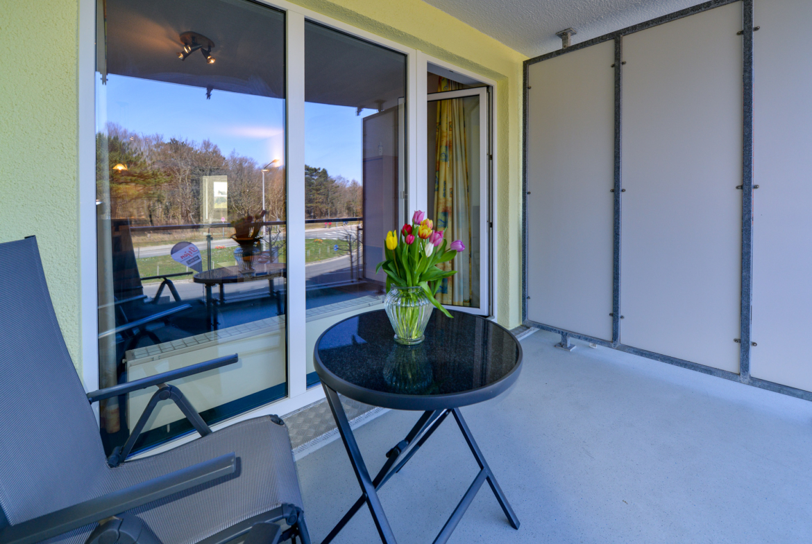Balkon zum Wohnzimmer