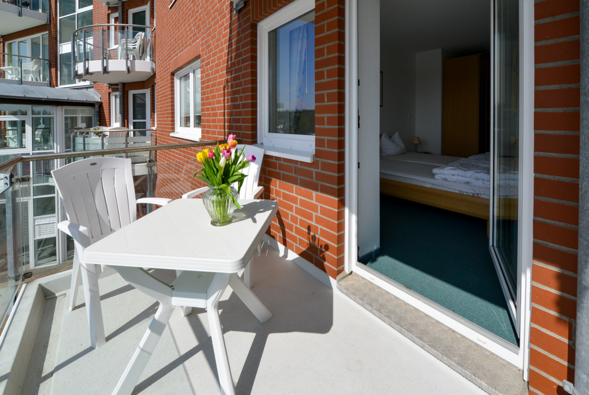 Balkon zur Süddseite