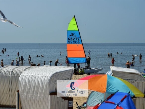 gepflegter Sandtsrand
