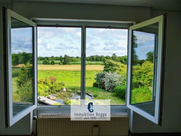 Ausblick aus Schlafzimmer