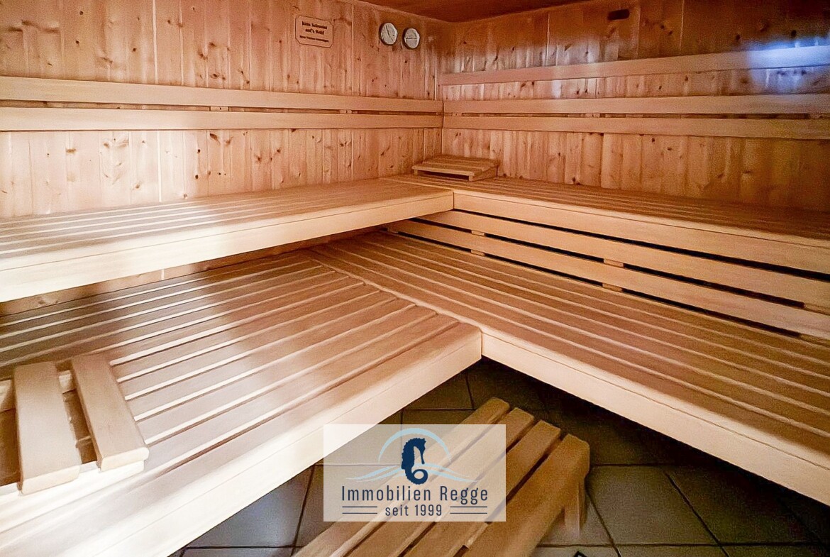 Sauna gegen Gebühr