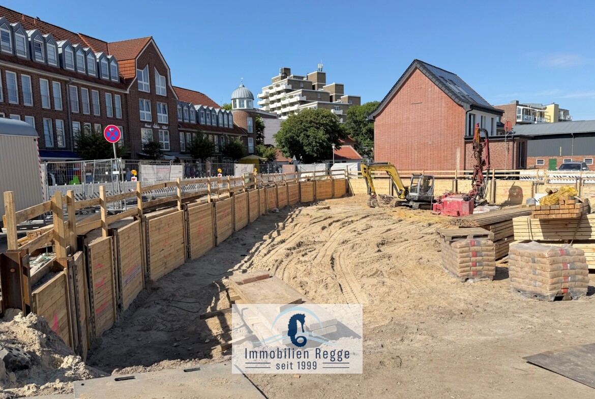 Baustelle im Herzen vin Duhne