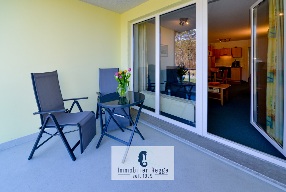 Balkon zum Wohnzimmer