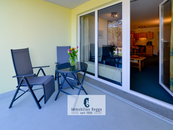 Balkon zum Wohnzimmer