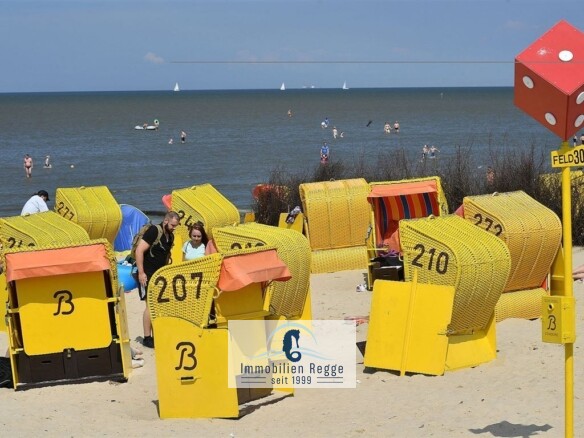 gepflegter Sandstrand