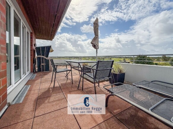 Dachterrasse mit Fernblick 