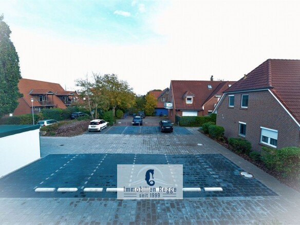 neu gepflaster Parkplätze