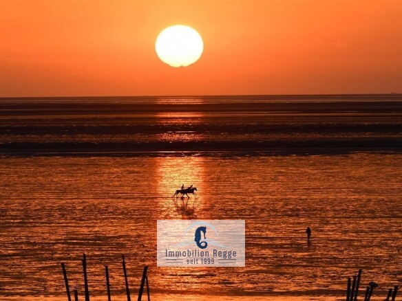 Sonnenuntergang am Strand