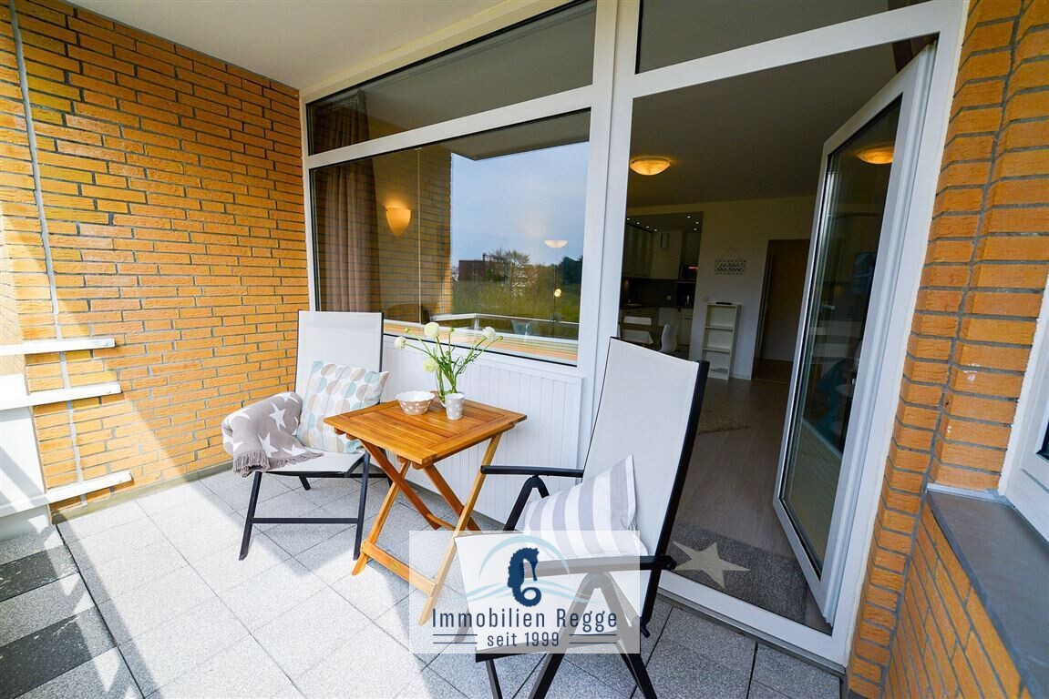 schöner Südbalkon