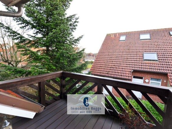 Südbalkon mit Markise